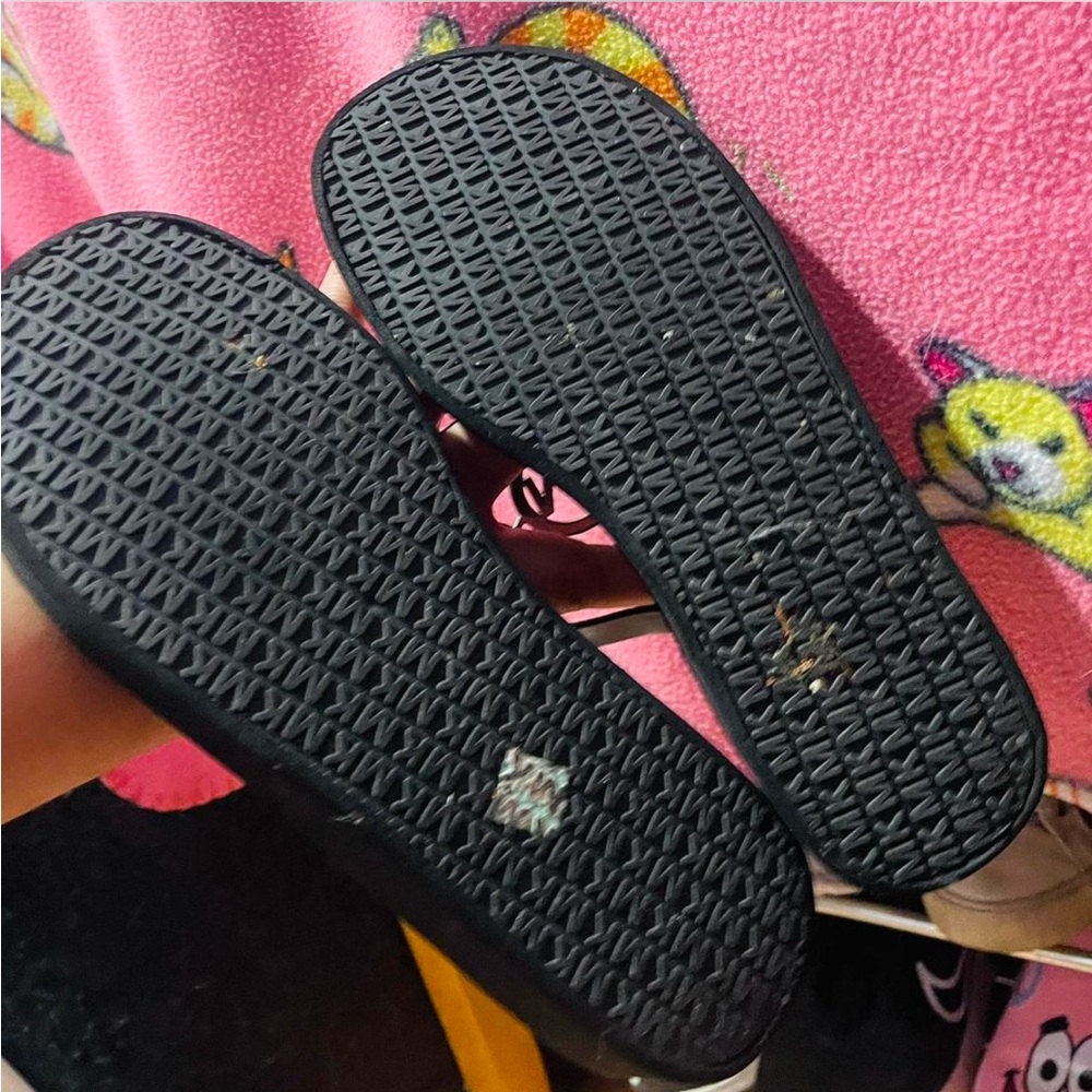 Michael Kors Black Logo Thong Sandals - Picture 5 of 5
